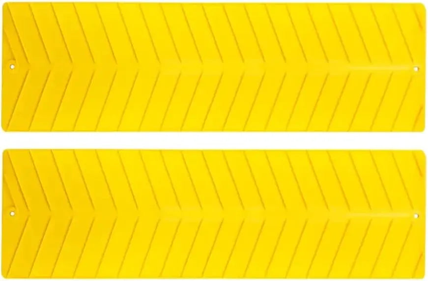 ProPlus 360833 Anti-Rutsch-Matten Anfahrhilfe Grip-System 2 Stück 740x225mm Farbe gelb