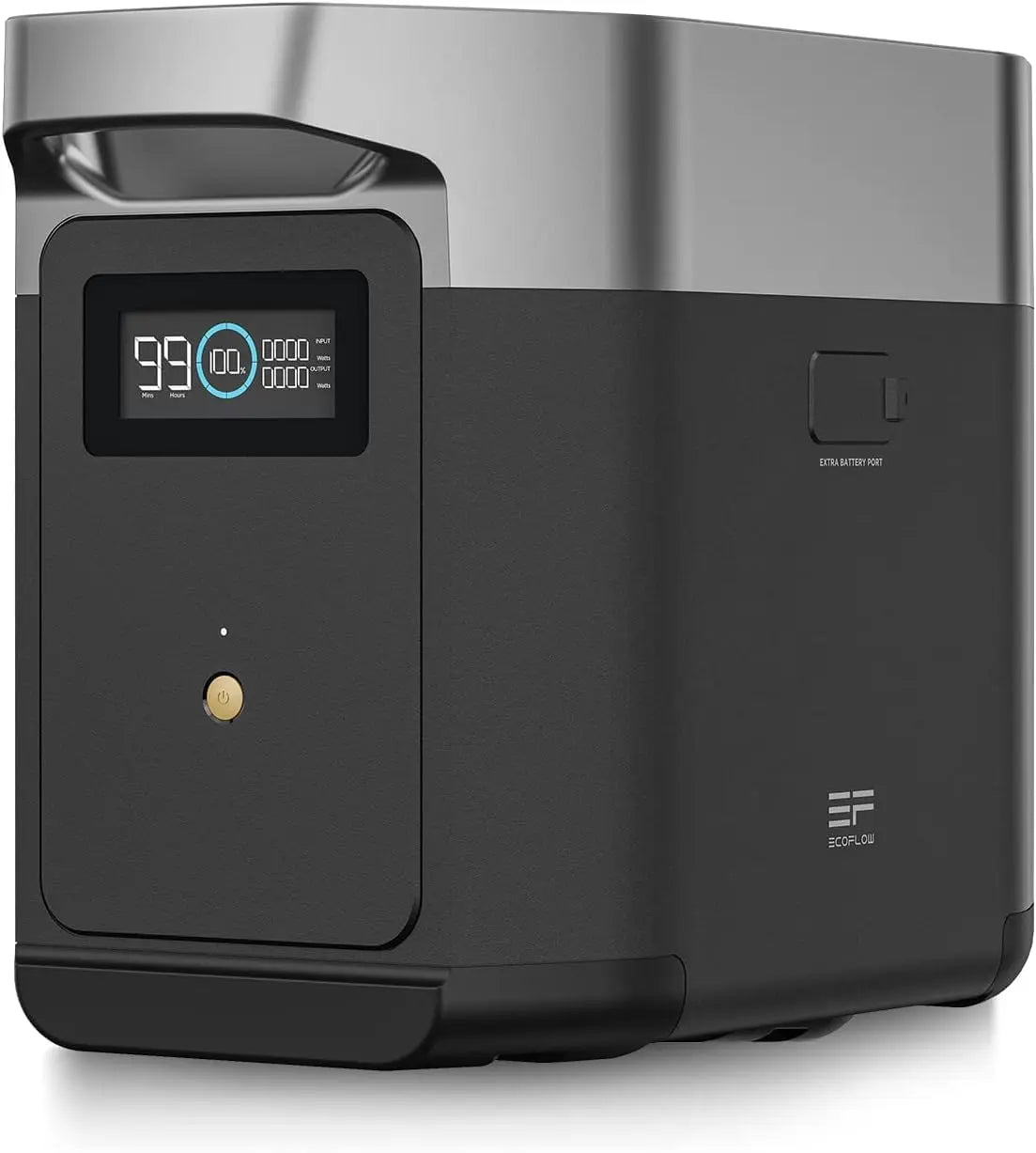 EF ECOFLOW DELTA 2 Tragbare Powerstation 1024Wh, Solargenerator erweiterbarer Kapazität bis zu 3kWh, für Camping, Wohnmobile, Kleine Verpackungsmängel, Produkt unbenutzt(Generalüberholt)