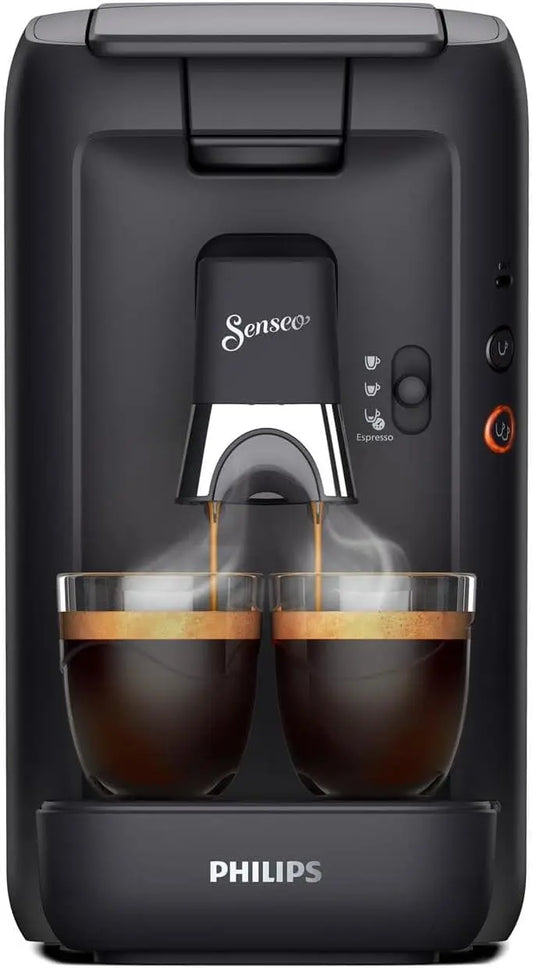Philips Senseo Maestro Kaffee Padmaschine – Intense Plus Technologie, Hochwertige Espressoqualität, Umweltfreundliches Design, 1,2L Wassertank, Memo-Funktion, Entkalkungsanzeige (CSA260/60)