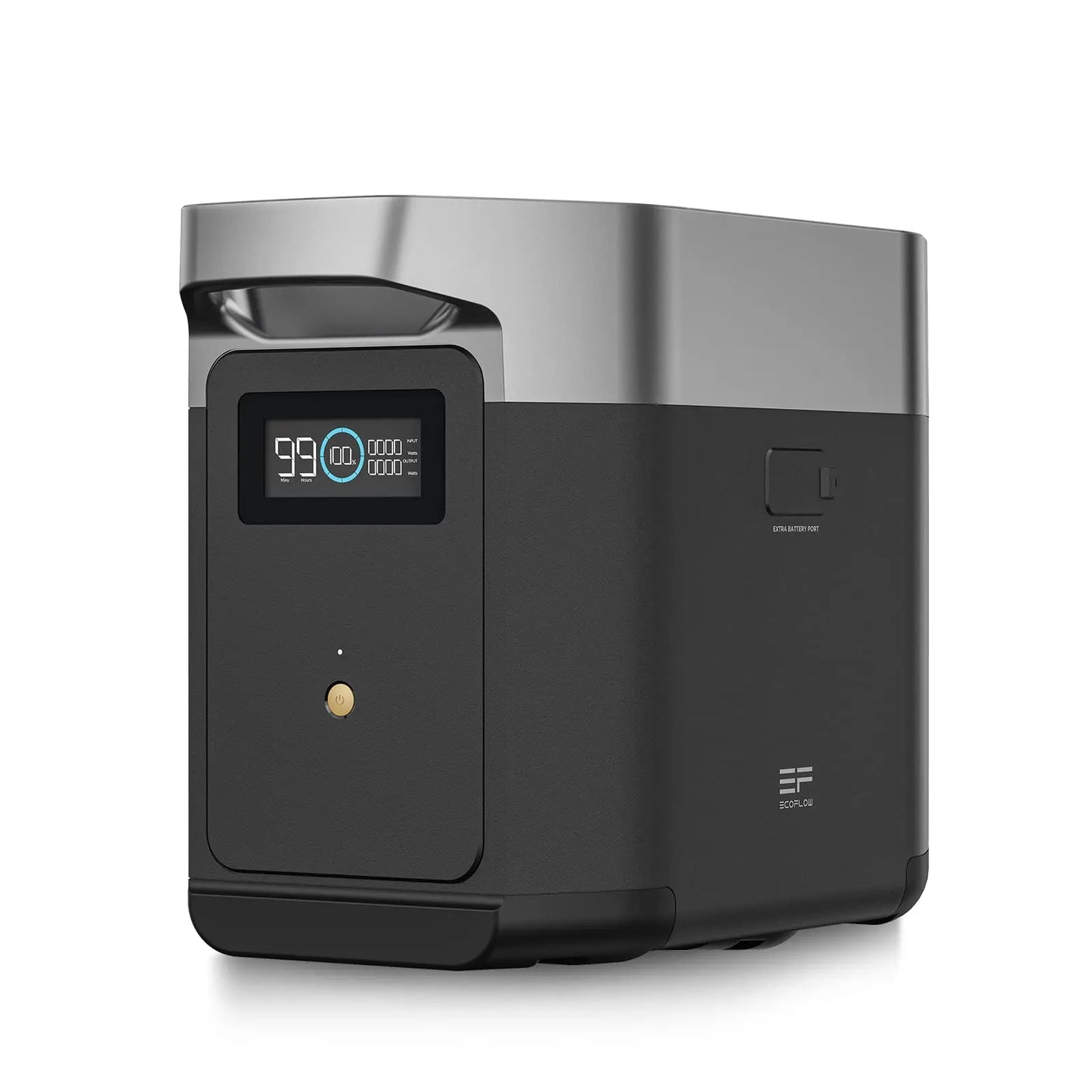 EF ECOFLOW DELTA 2 Tragbare Powerstation 1024Wh, Solar Generator LiFePO4-Batterie, erweiterbarer Kapazität bis zu 3kWh, Schnellladung von 0-80% in 50 Mins, Notstromaggregat für Camping, Wohnmobile
