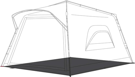 qeedo Zeltunterlage Quick Villa 5 Familienzelte und Quick Motor Busvorzelte, Groundsheet, Schutz vor Nässe u. Schmutz