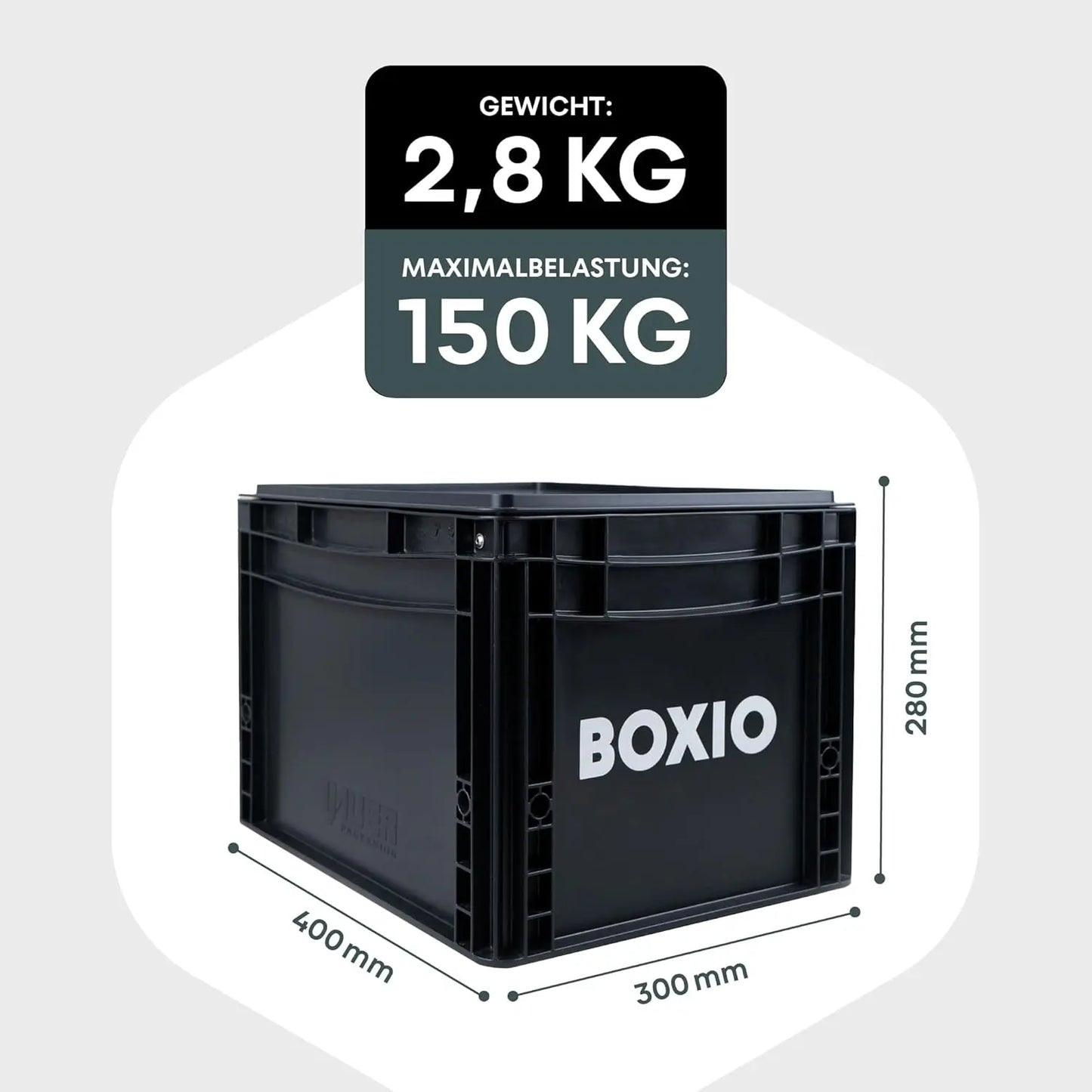 BOXIO - Toilet Plus: Campingtoilette Starter Kit mit Hemp, Plug & Bags, Mobile Trockentrenntoilette ohne Chemie für Camping, Van, Outdoor, Dachzelt: Toilette auf Eurobox Basis ohne Strom für unterwegs