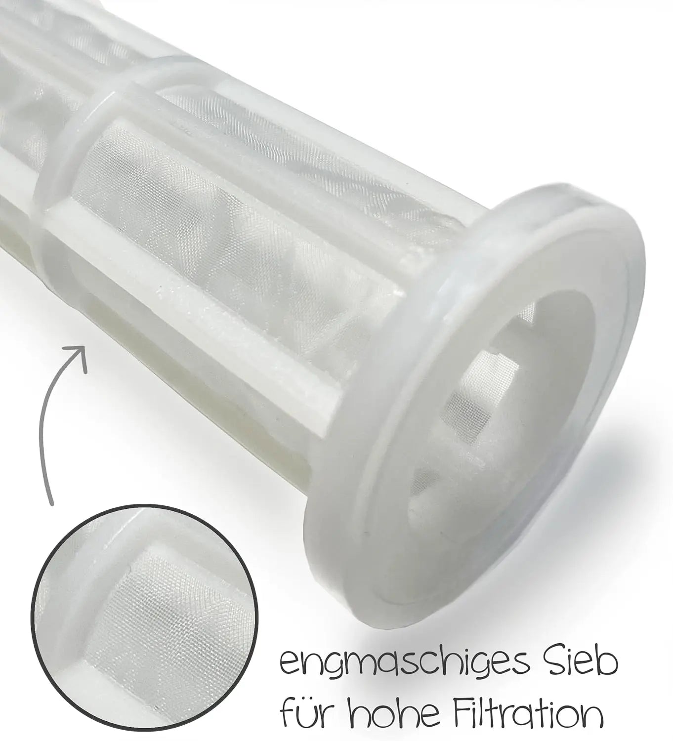 Wasserfilter inkl. Ersatzsieb | als Befüllfilter für Wohnmobil, Wohnwagen, Caravan, Boot | mit Schnelladapter und Regulierventil