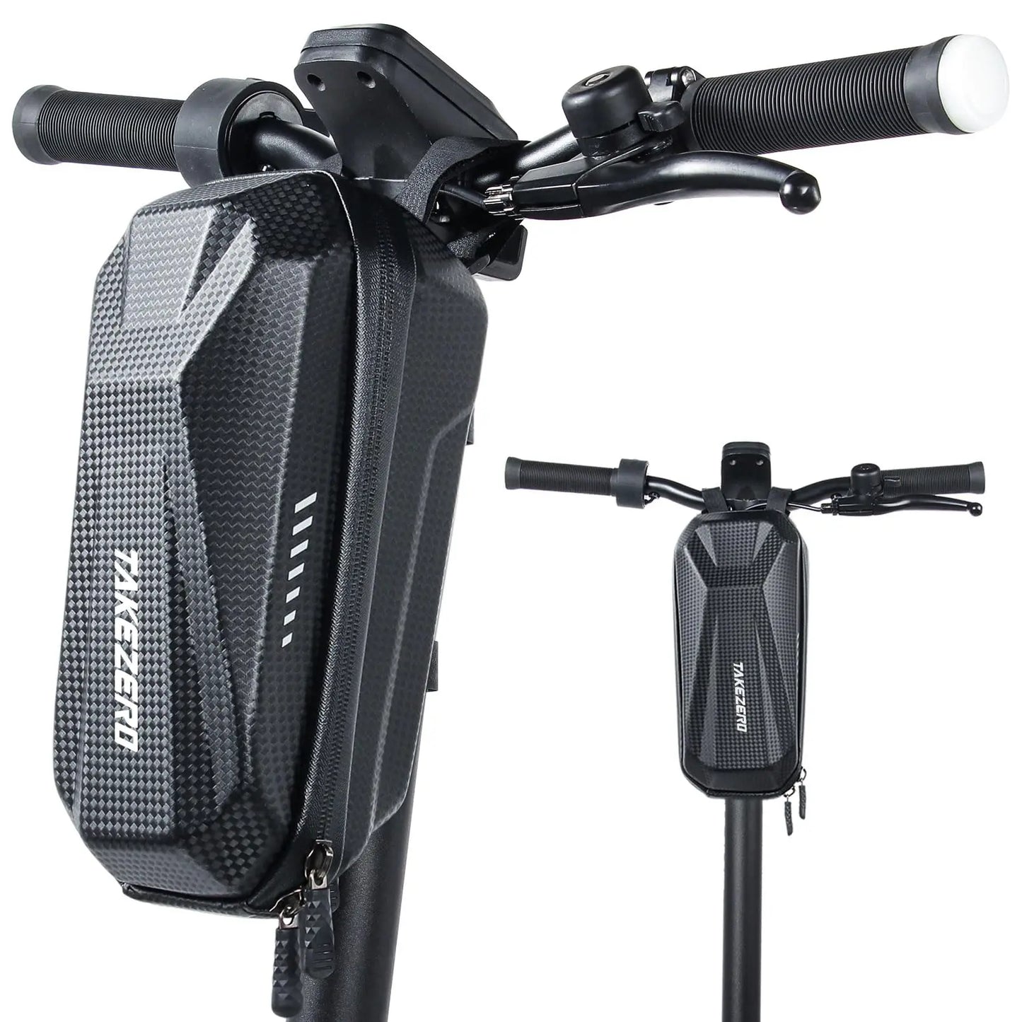 Faireach E Scooter Tasche für Roller, Große Kapazität Roller Tasche, wasserdichte Front Tube Bag mit Eva Hard Sell, Lenkertasche Escooter für Xiaomi Mijia Sedway Ninebot