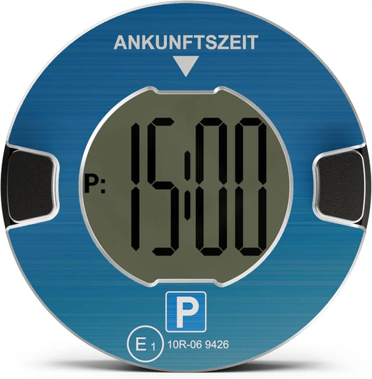 OOONO P-DISC NO1 - Elektronische Parkscheibe mit Zulassung fürs Auto - Automatische Digitale Parkscheibe Elektrisch mit Zulassung vom KBA nach StVO - Elektrische Parkuhr Auto zugelassen