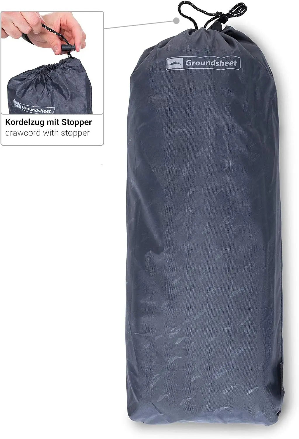 qeedo Zeltunterlage Quick Villa 5 Familienzelte und Quick Motor Busvorzelte, Groundsheet, Schutz vor Nässe u. Schmutz