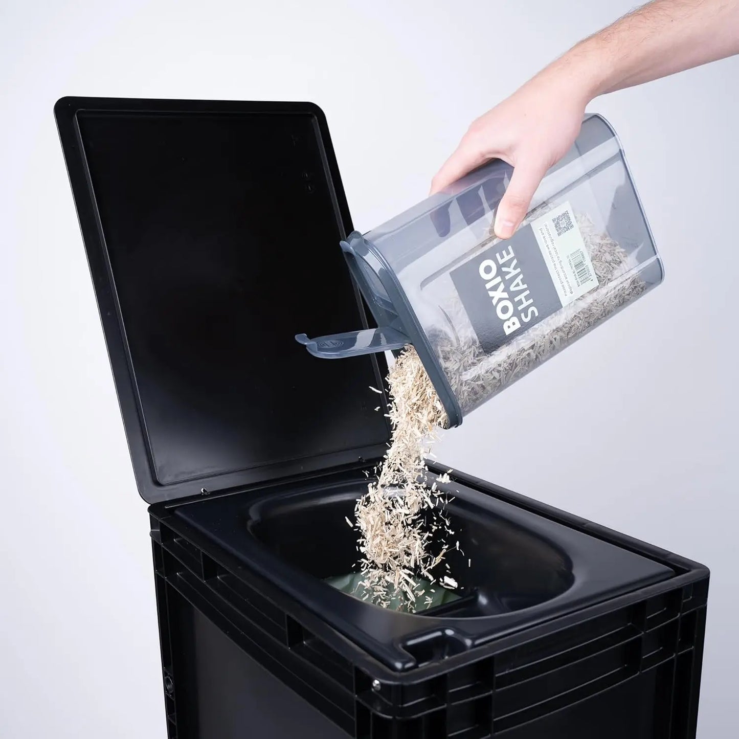 BOXIO - Hemp Lavendel: 5,6l Geruchsneutralisierer - Ideal für Campingtoilette, Trenntoilette und Komposttoilette Aber auch als Hasenstreu für Hamster, Kleintierstreu oder Einstreu Kaninchen