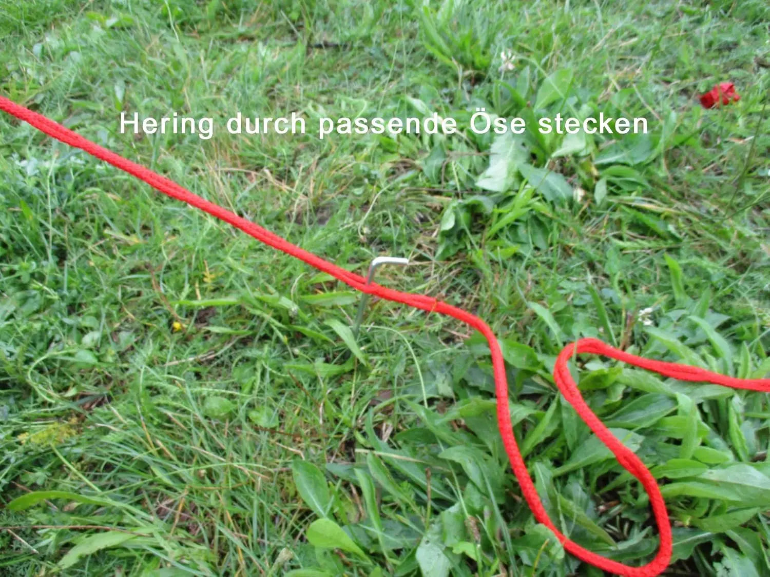 1-2-3-Seil rot Spezialseil Länge 20 Meter Ø 6mm