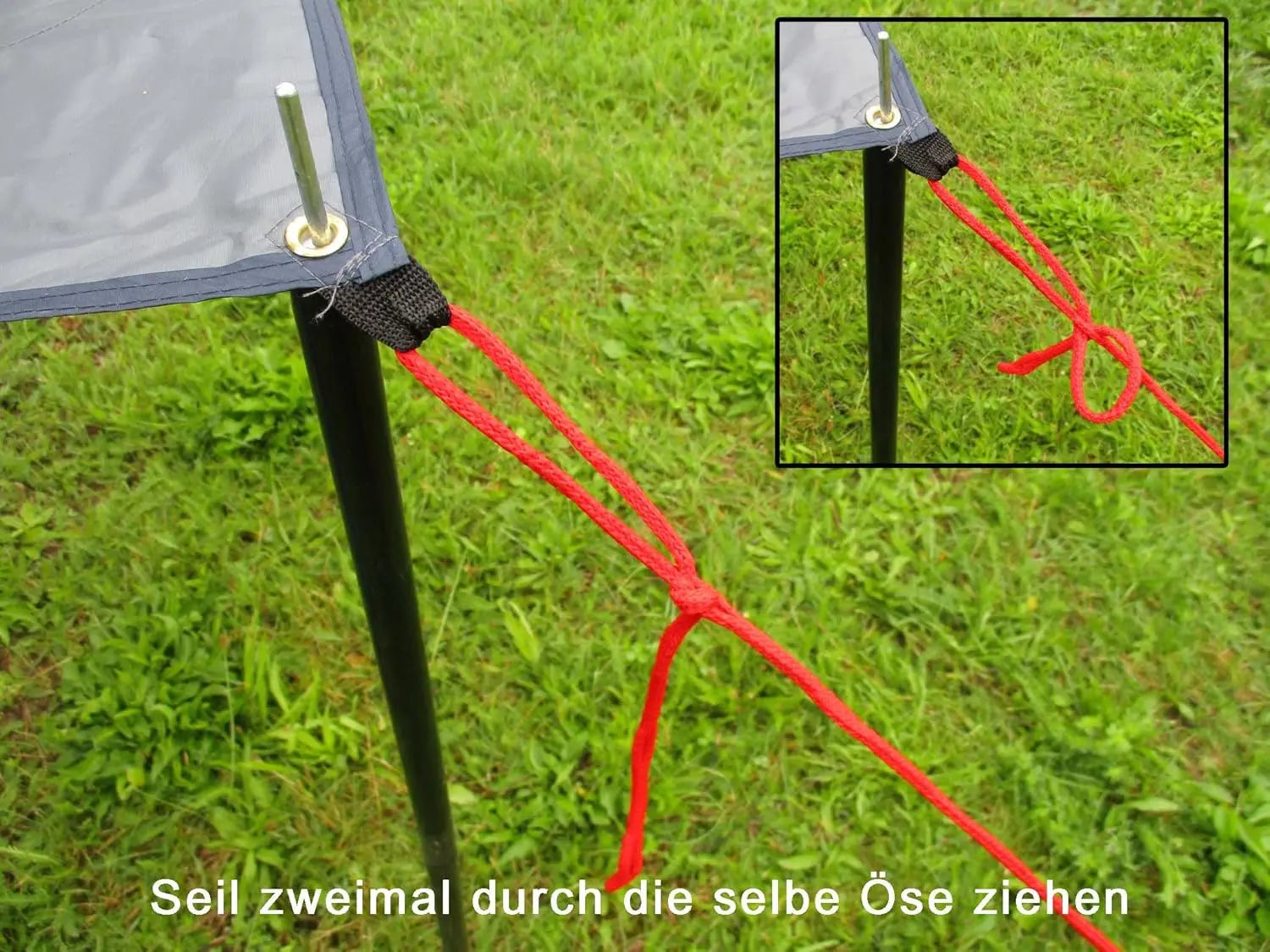 1-2-3-Seil rot Spezialseil Länge 20 Meter Ø 6mm