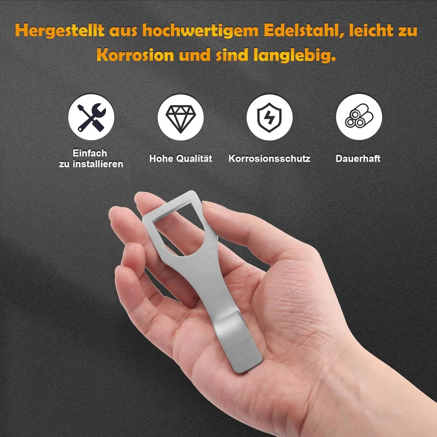 10CM Edelstahl heckklappenaufsteller passend für VW T5 T6 Bus/California/Camping/Multivan mit Heckklappe, Auto Heckklappen Aufsteller Heckklappenhalterung für frischluft