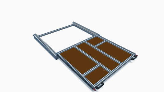 ALOIS - Der Heckauszug fürs Campingbox System - Campingbox mit Lattenrost für Transporter & Vans | Kastenkiste.de