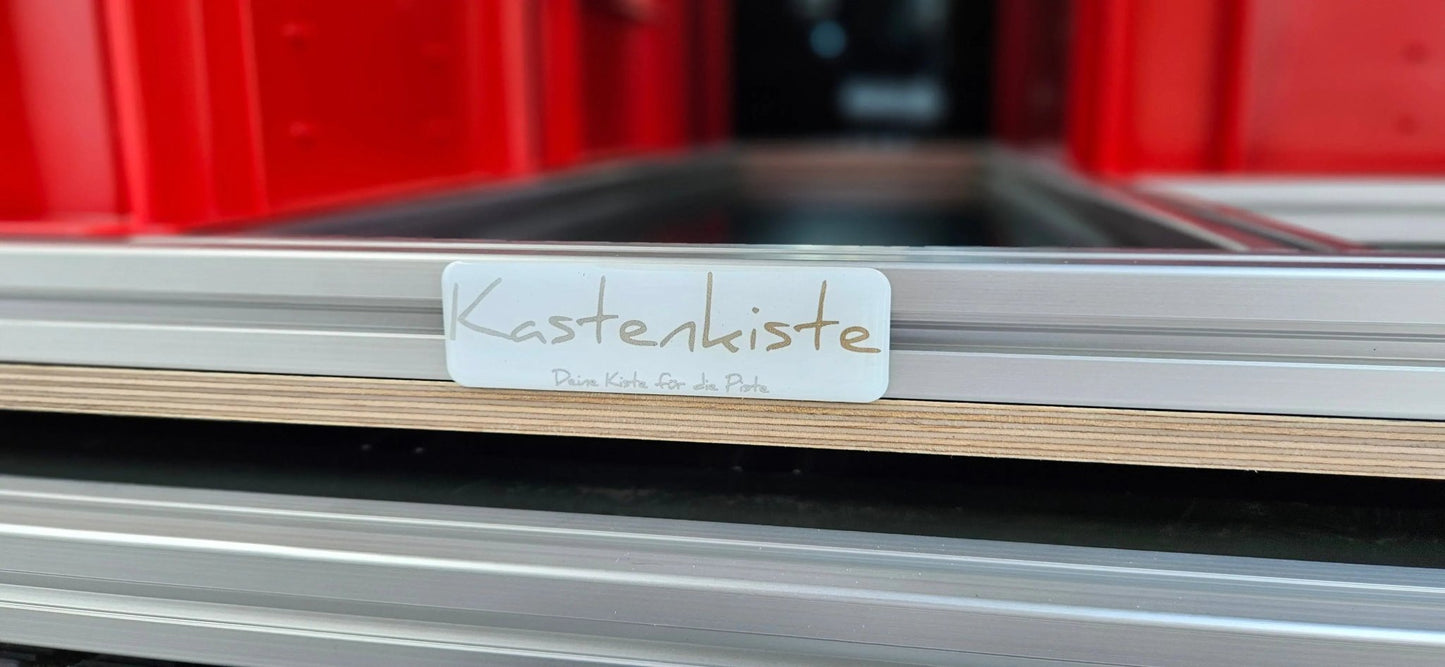 ALOIS - Der Heckauszug fürs Campingbox System - Campingbox mit Lattenrost für Transporter & Vans | Kastenkiste.de