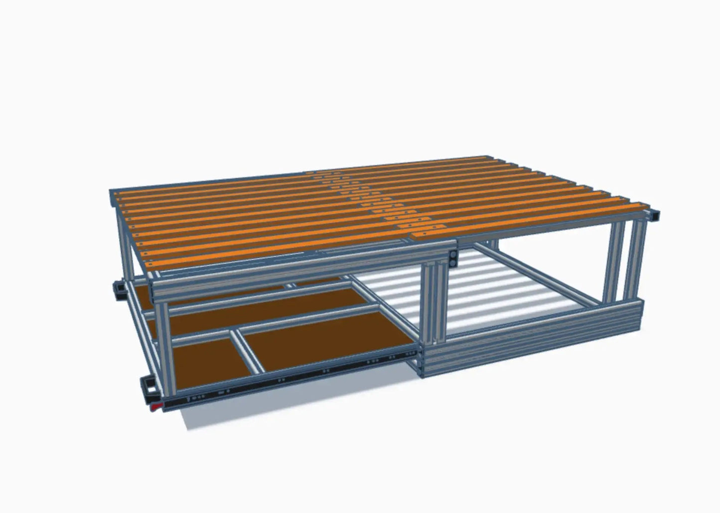 BRUNO – Das modulare Bett für deinen Transporter & Bus - Campingbox mit Lattenrost für Transporter & Vans | Kastenkiste.de