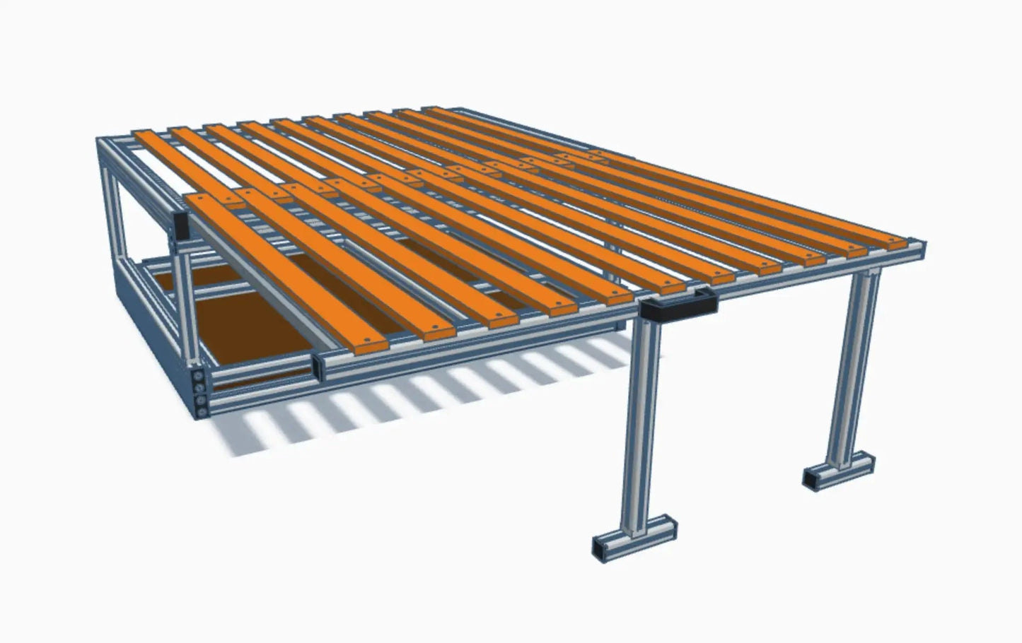 BRUNO – Das modulare Bett für deinen Transporter & Bus - Campingbox mit Lattenrost für Transporter & Vans | Kastenkiste.de