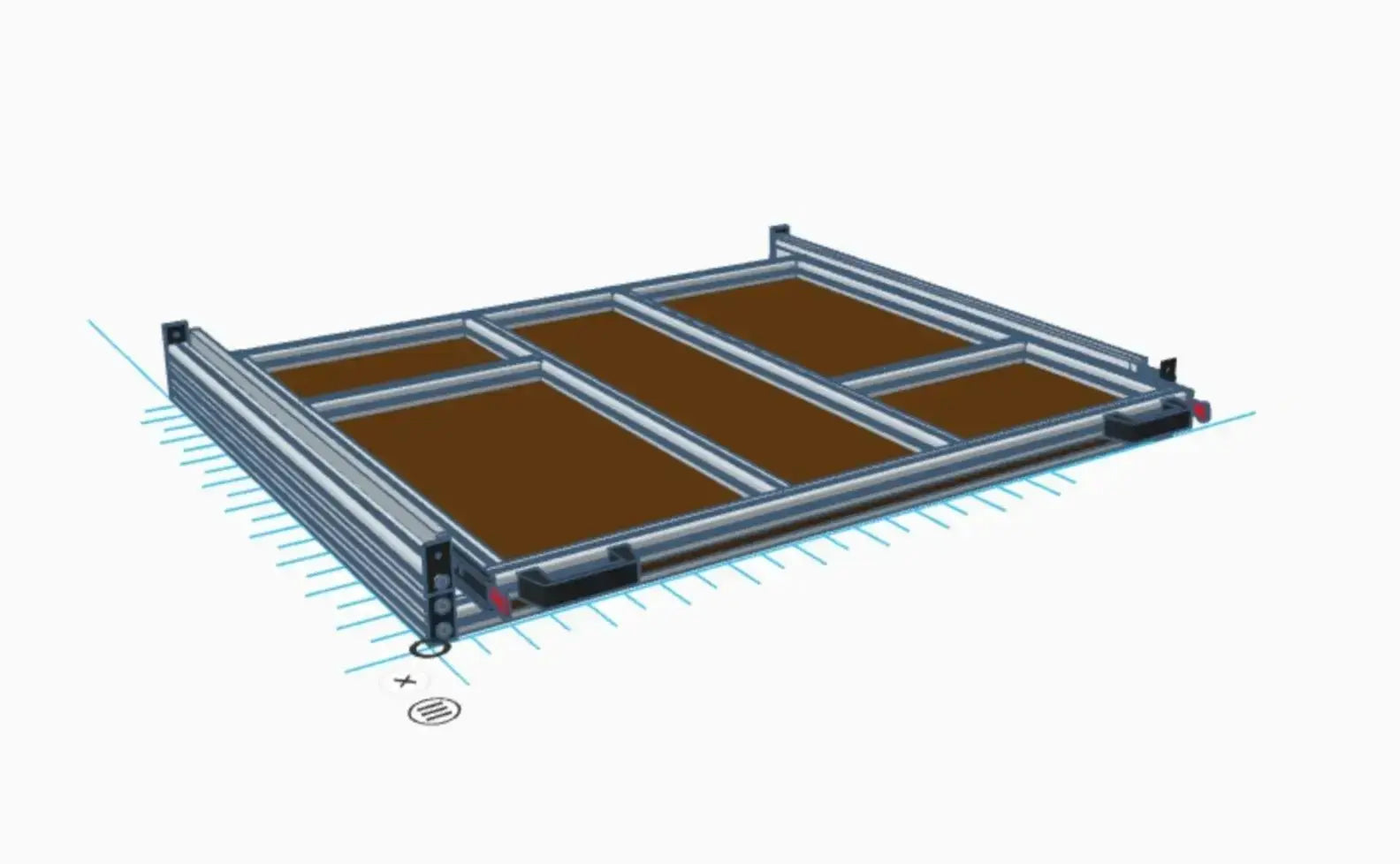CARLOS – Campingbox mit Heckauszug & faltbarem Bettauszug - Campingbox mit Lattenrost für Transporter & Vans | Kastenkiste.de