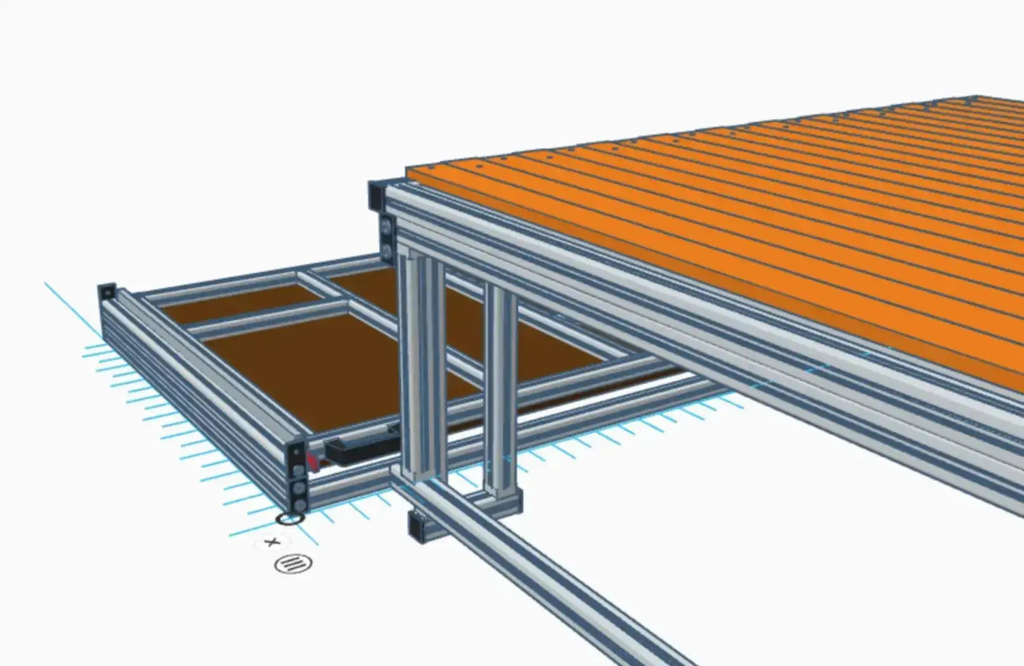 CARLOS – Campingbox mit Heckauszug & faltbarem Bettauszug - Campingbox mit Lattenrost für Transporter & Vans | Kastenkiste.de