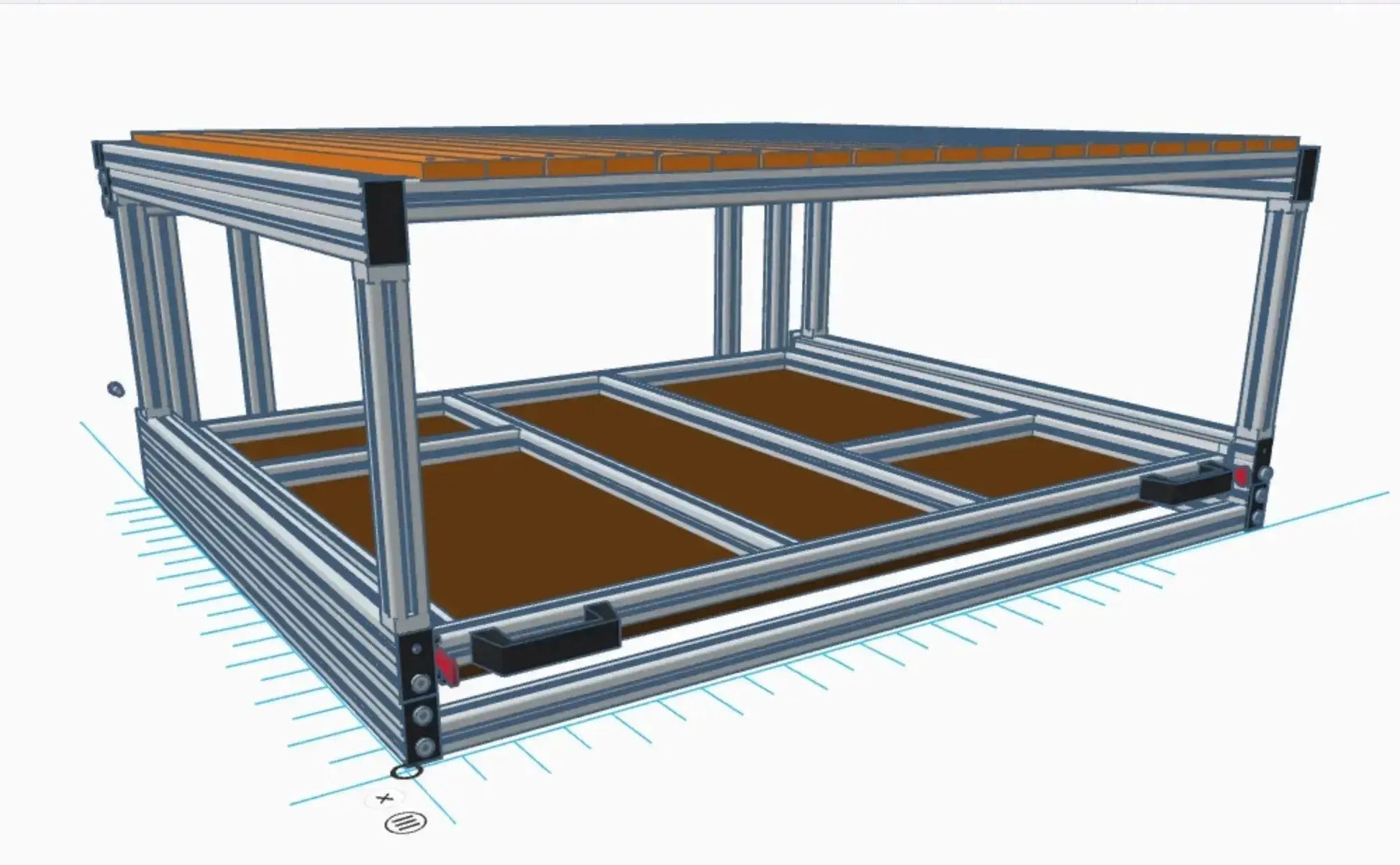 CARLOS – Campingbox mit Heckauszug & faltbarem Bettauszug - Campingbox mit Lattenrost für Transporter & Vans | Kastenkiste.de