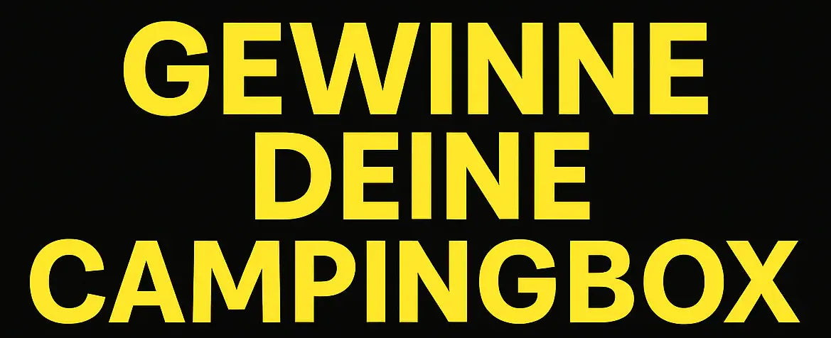 🎁 Kastenkiste-Gewinnspiel August 2025: Gewinne deine individuell konfigurierbare Campingbox mit echtem Lattenrost!