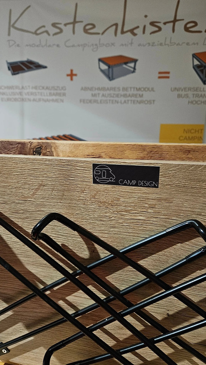 CampDesign.de – Unser erster offizieller Kooperationspartner für die Kastenkiste! - Campingbox mit Lattenrost für Transporter & Vans | Kastenkiste.de 