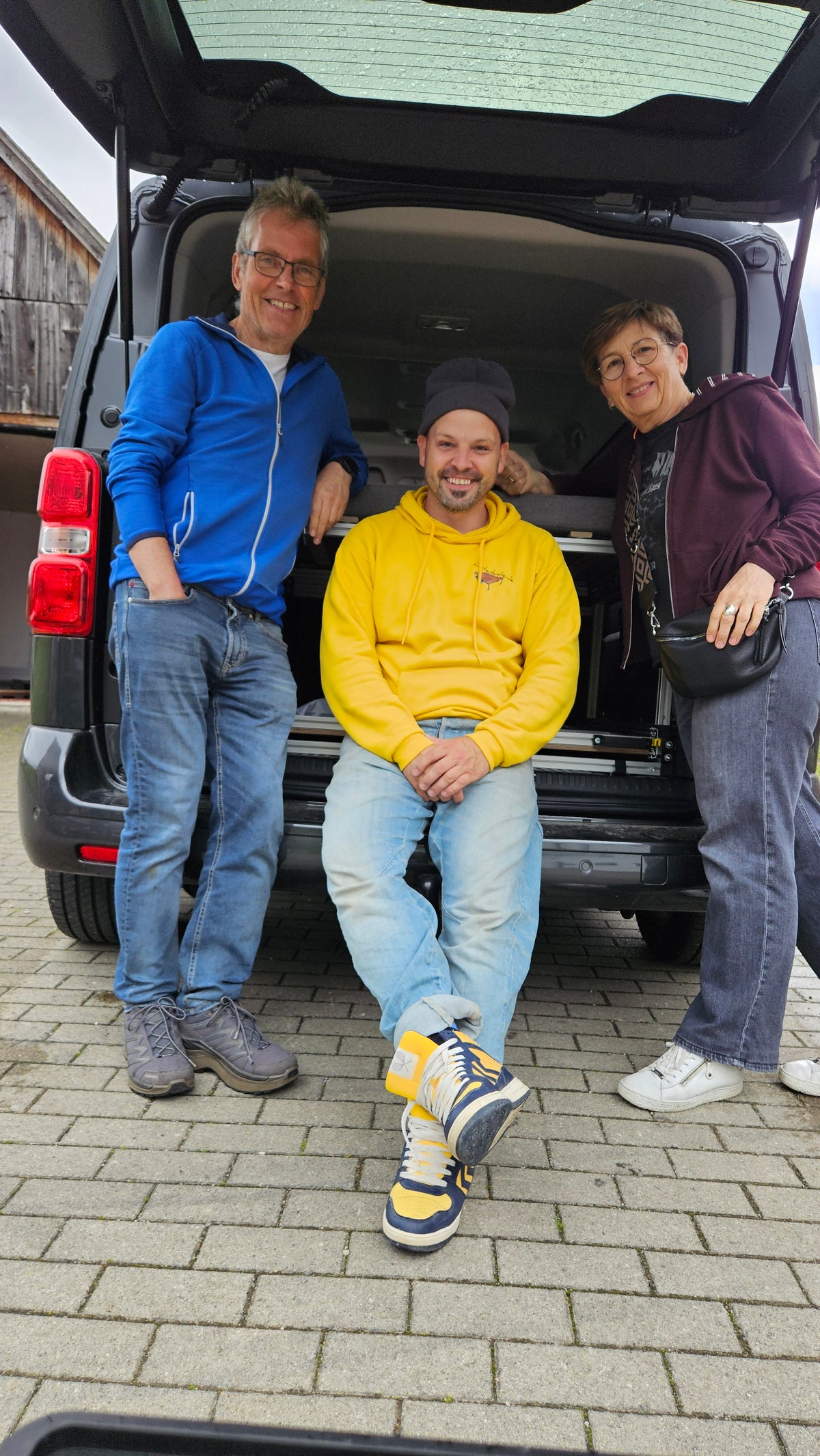 Glücklicher Kastenkistler