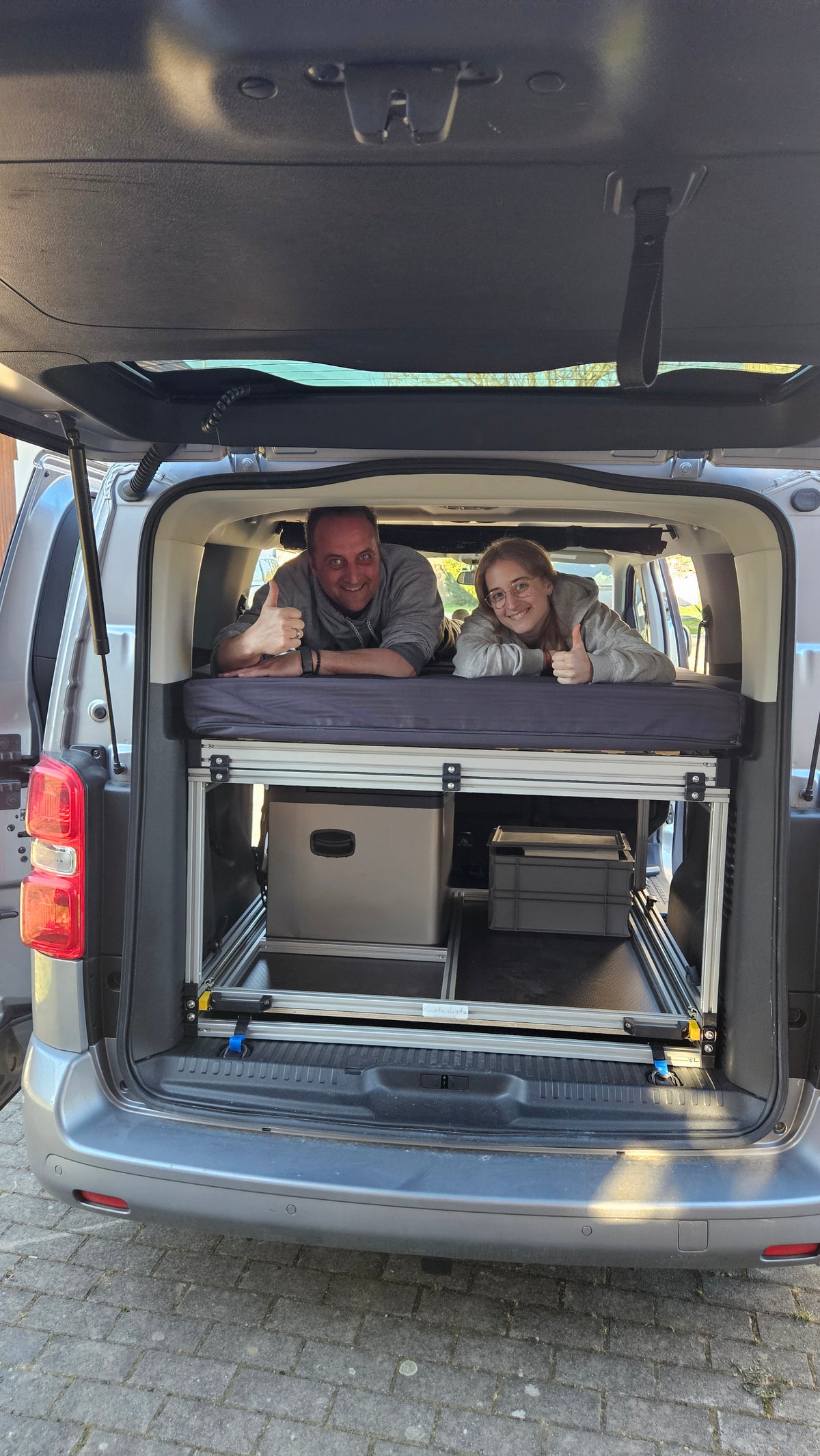 Campingbox KASTENKISTE im Toyota ProAce Verso