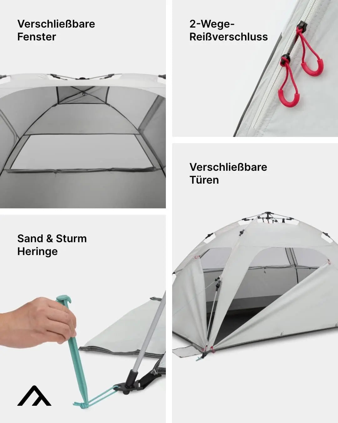 Campingbox Produkte & leichtes UV-Schutz Strandzelt 2025