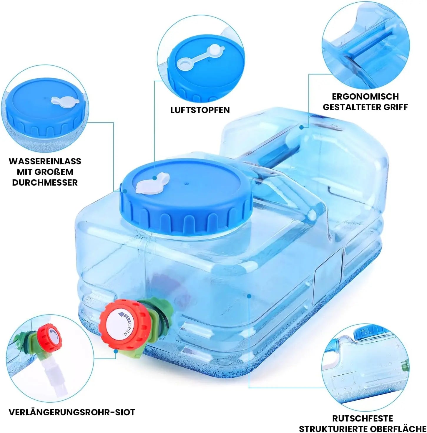 wassertank für camping Umikk Camping Wasserkanister 5L-22L: Einfach & Praktisch