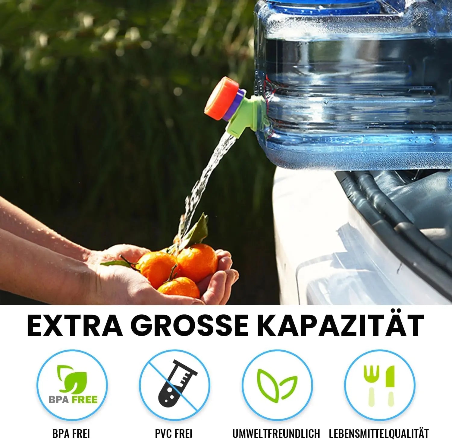 wasserbehälter für camping Umikk Camping Wasserkanister 5L-22L: Einfach & Praktisch