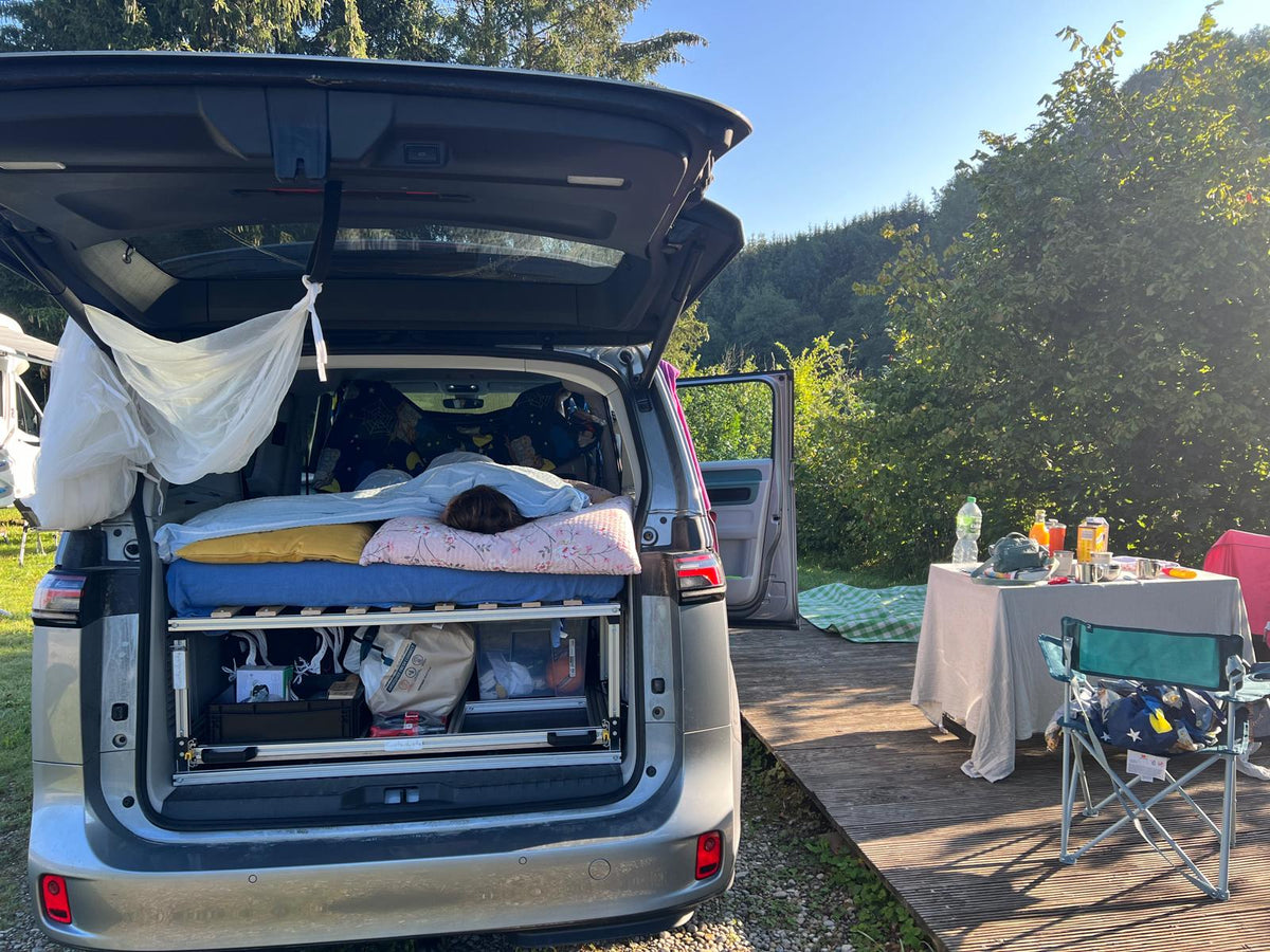 Campingbox KASTENKISTE im VW ID BUZZ