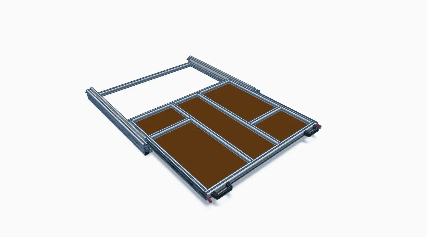 ALOIS - Der Heckauszug fürs Campingbox System - Campingbox mit Lattenrost für Transporter & Vans | Kastenkiste.de