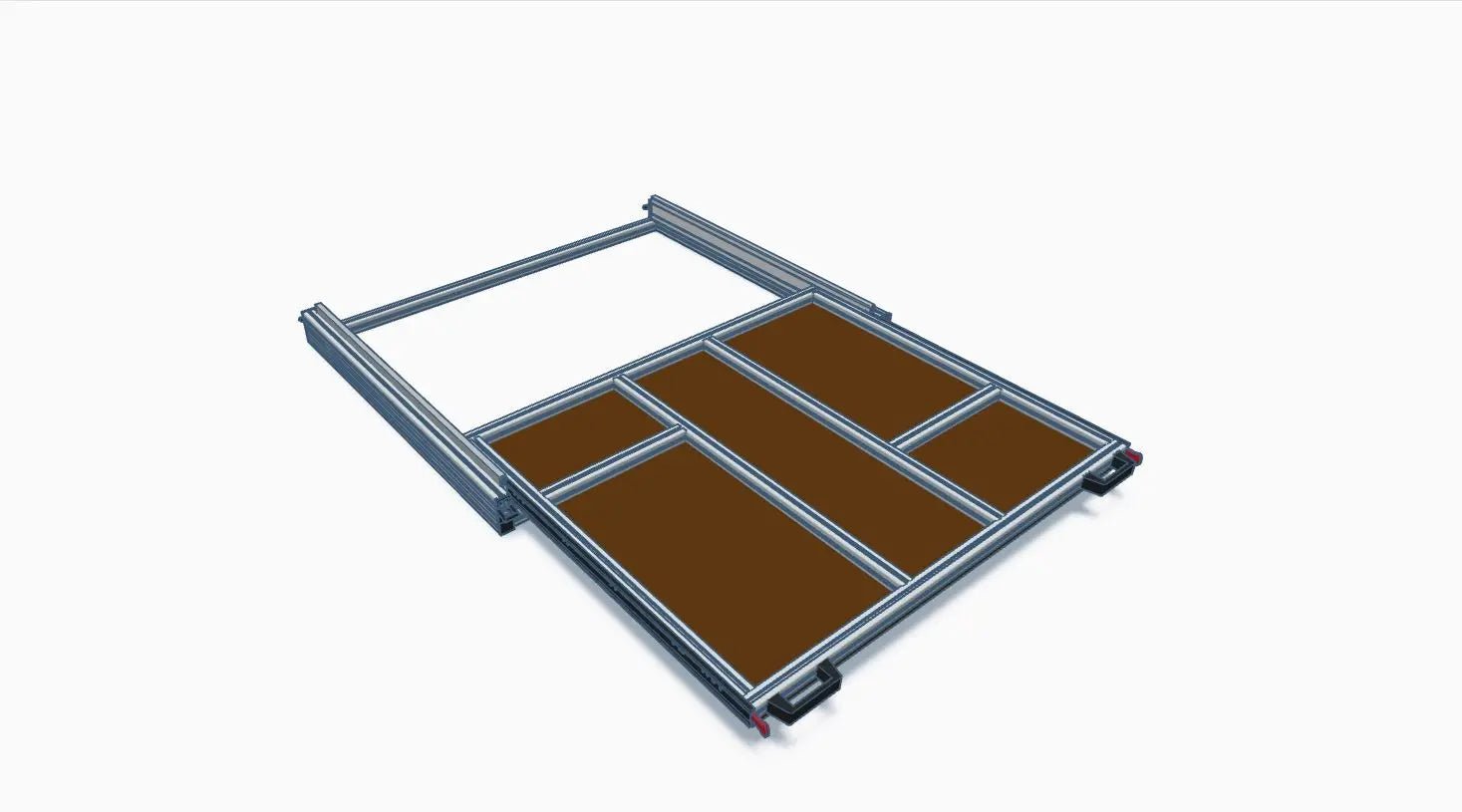 ALOIS - Der Heckauszug fürs Campingbox System - Campingbox mit Lattenrost für Transporter & Vans | Kastenkiste.de